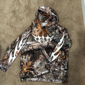 Camo Hoodie - never worn men women